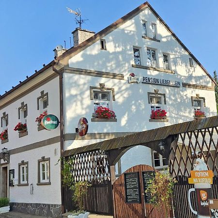Restaurant & Pension Liebenstein Libá Exterior photo