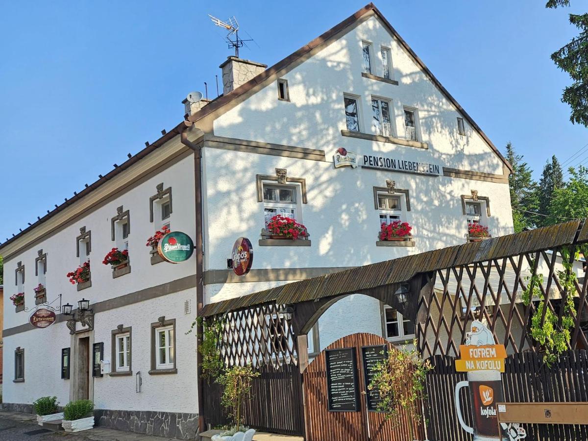 Restaurant & Pension Liebenstein Libá Exterior photo